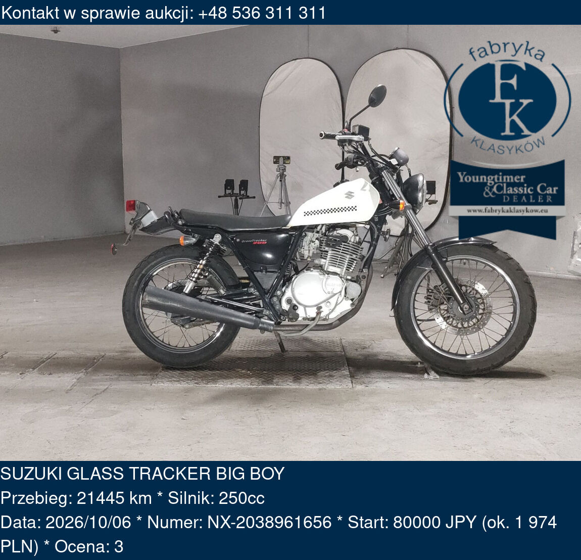 SUZUKI GLASS TRACKER BIG BOY  - zdjęcie 2