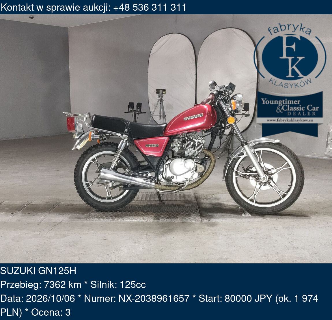 SUZUKI GN125H  - zdjęcie 2