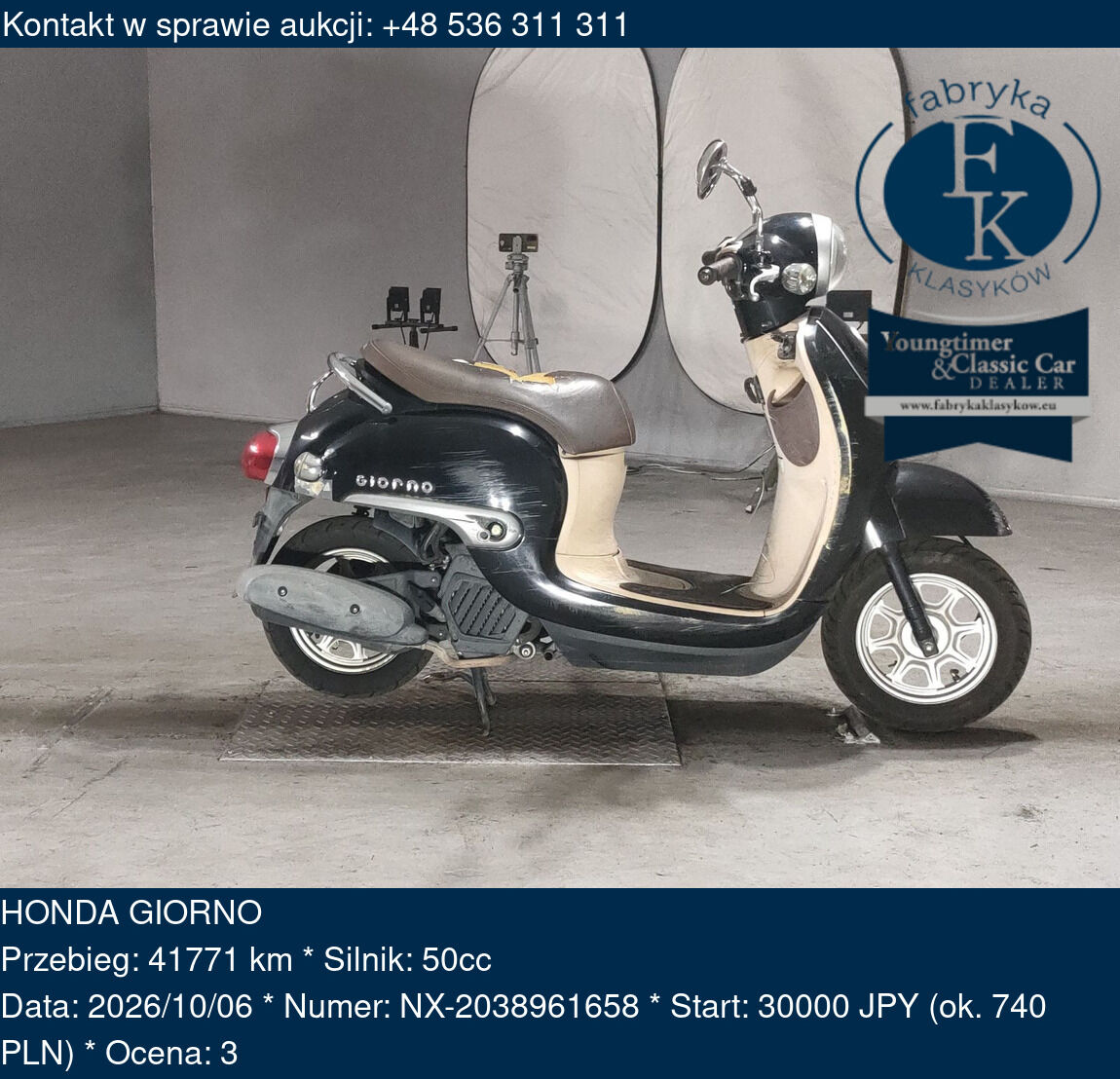 HONDA GIORNO - zdjęcie 2