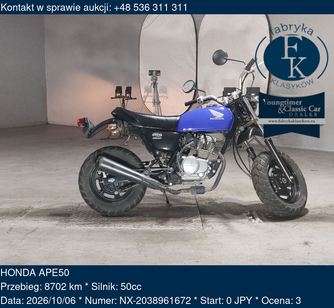 HONDA APE50  - zdjęcie 2