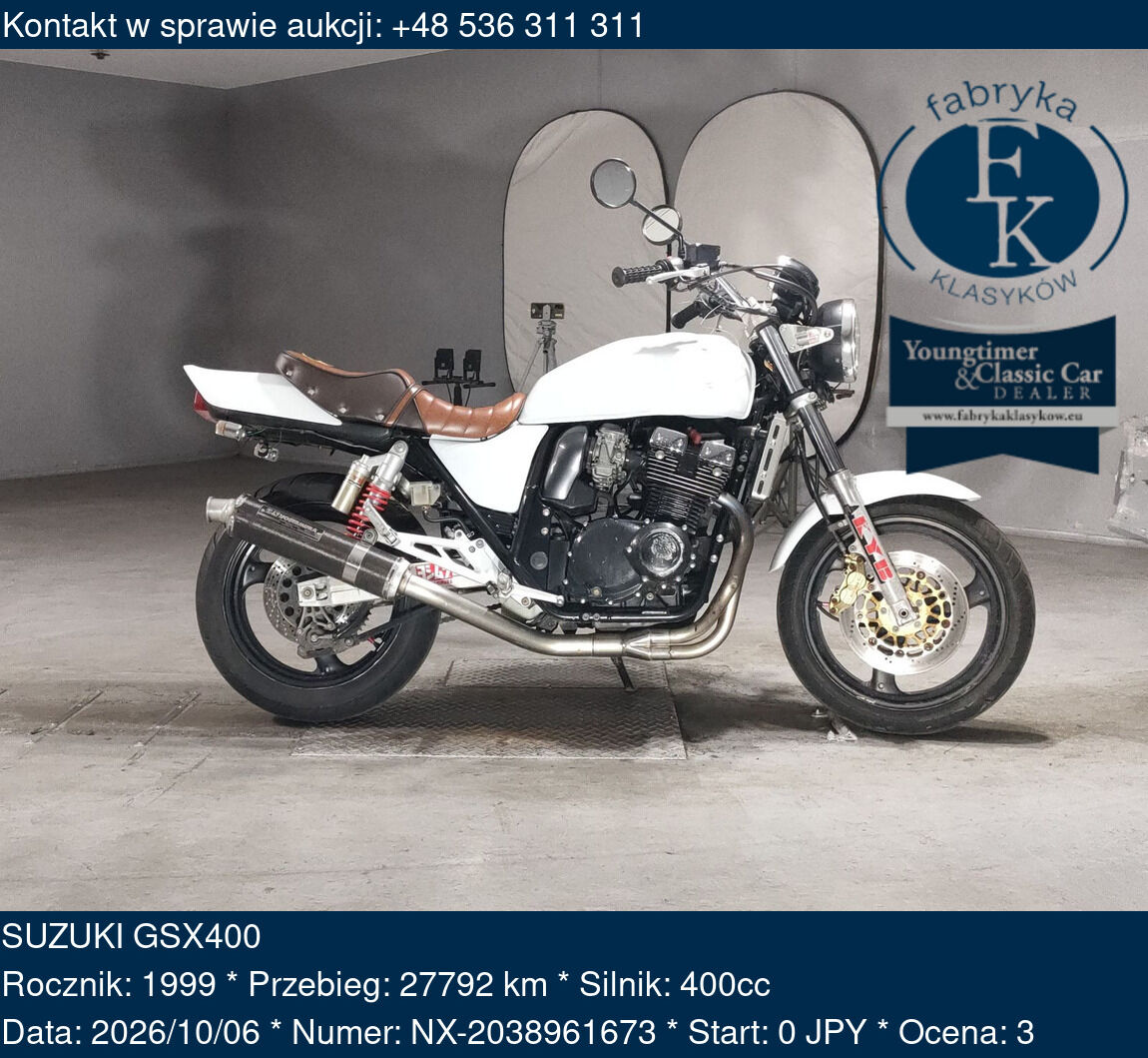 SUZUKI GSX400 1999 - zdjęcie 2