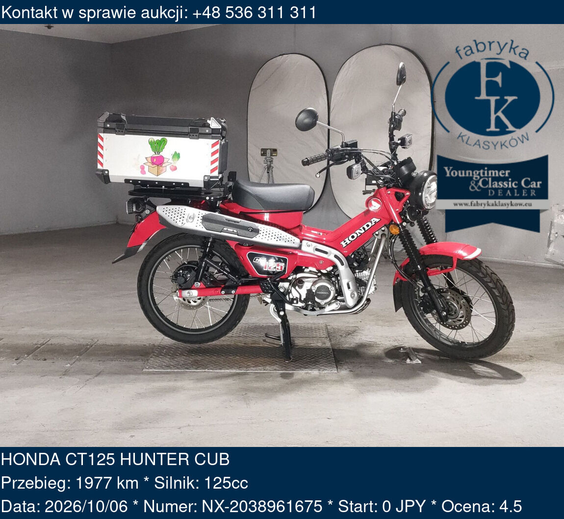 HONDA CT125 HUNTER CUB  - zdjęcie 2