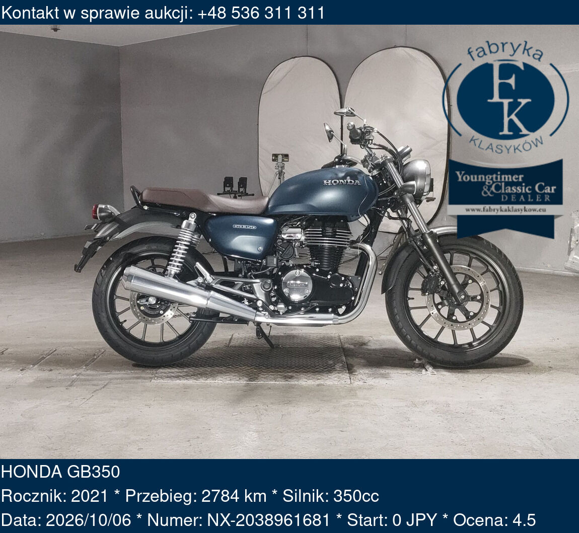 HONDA GB350 2021 - zdjęcie 2