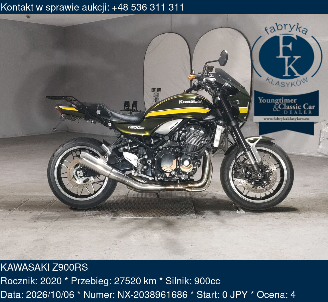 KAWASAKI Z900RS 2020 - zdjęcie 2