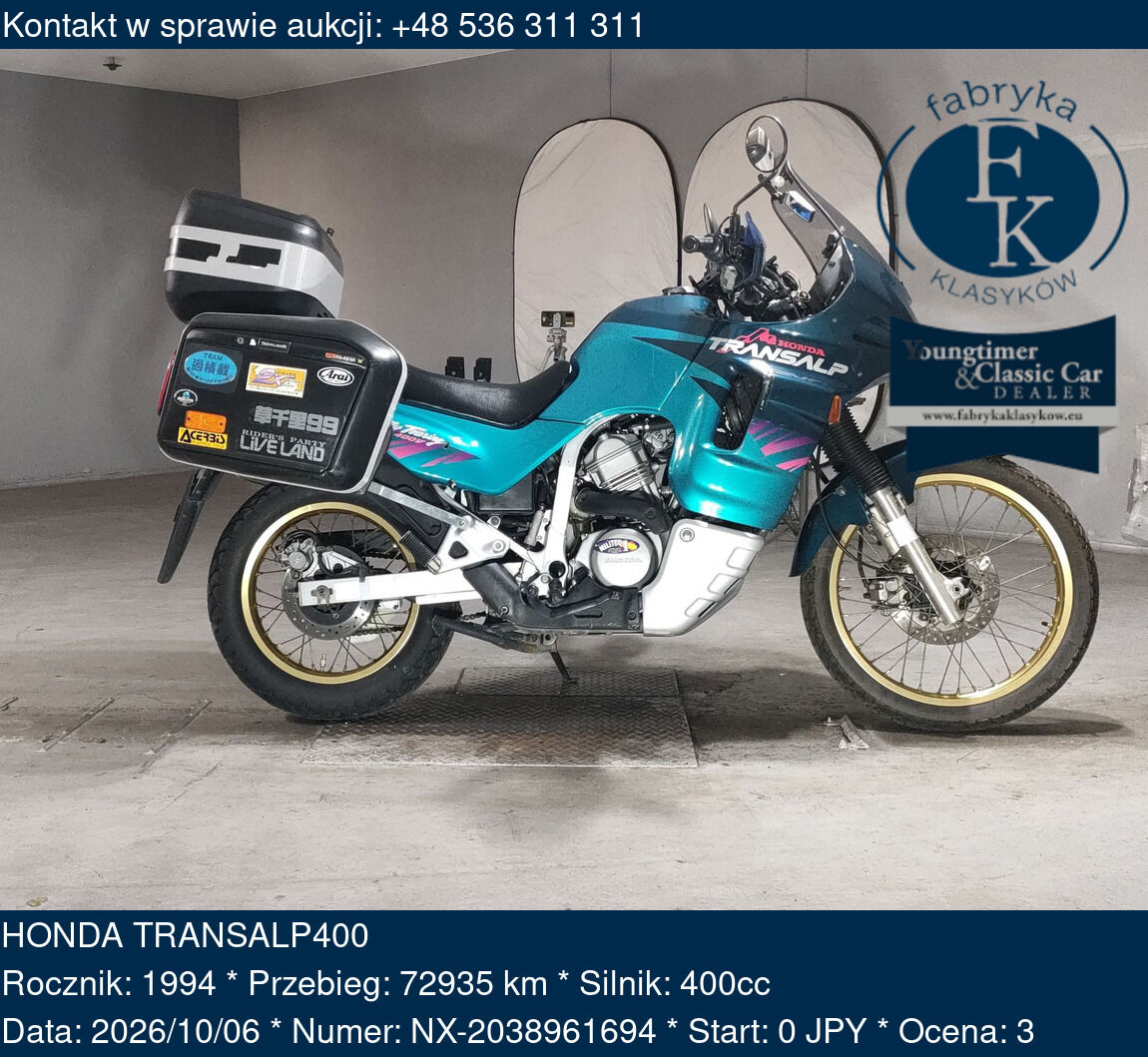 HONDA TRANSALP400 1994 - zdjęcie 2