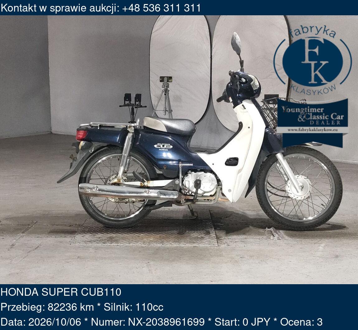 HONDA SUPER CUB110  - zdjęcie 2