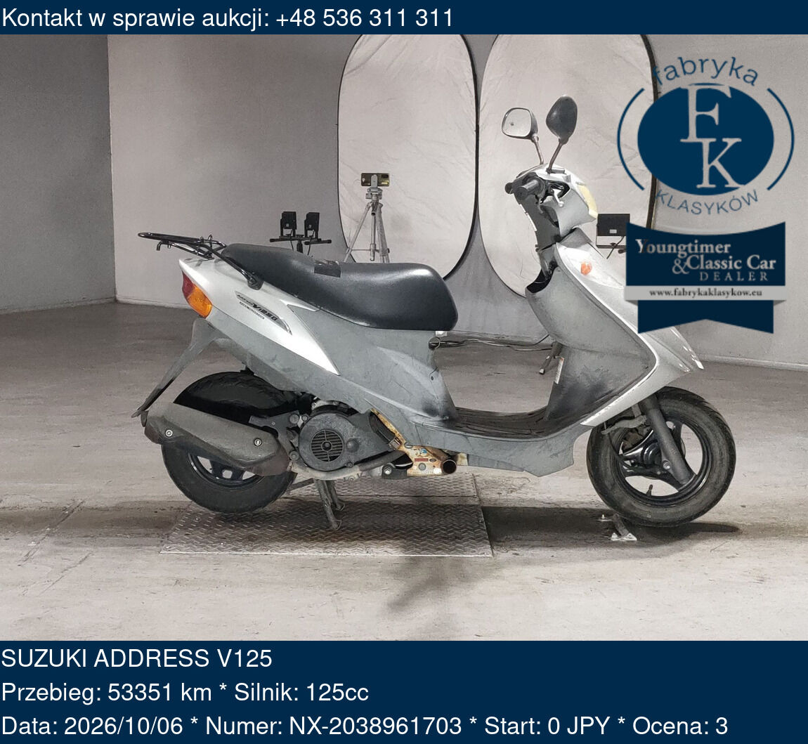 SUZUKI ADDRESS V125  - zdjęcie 2