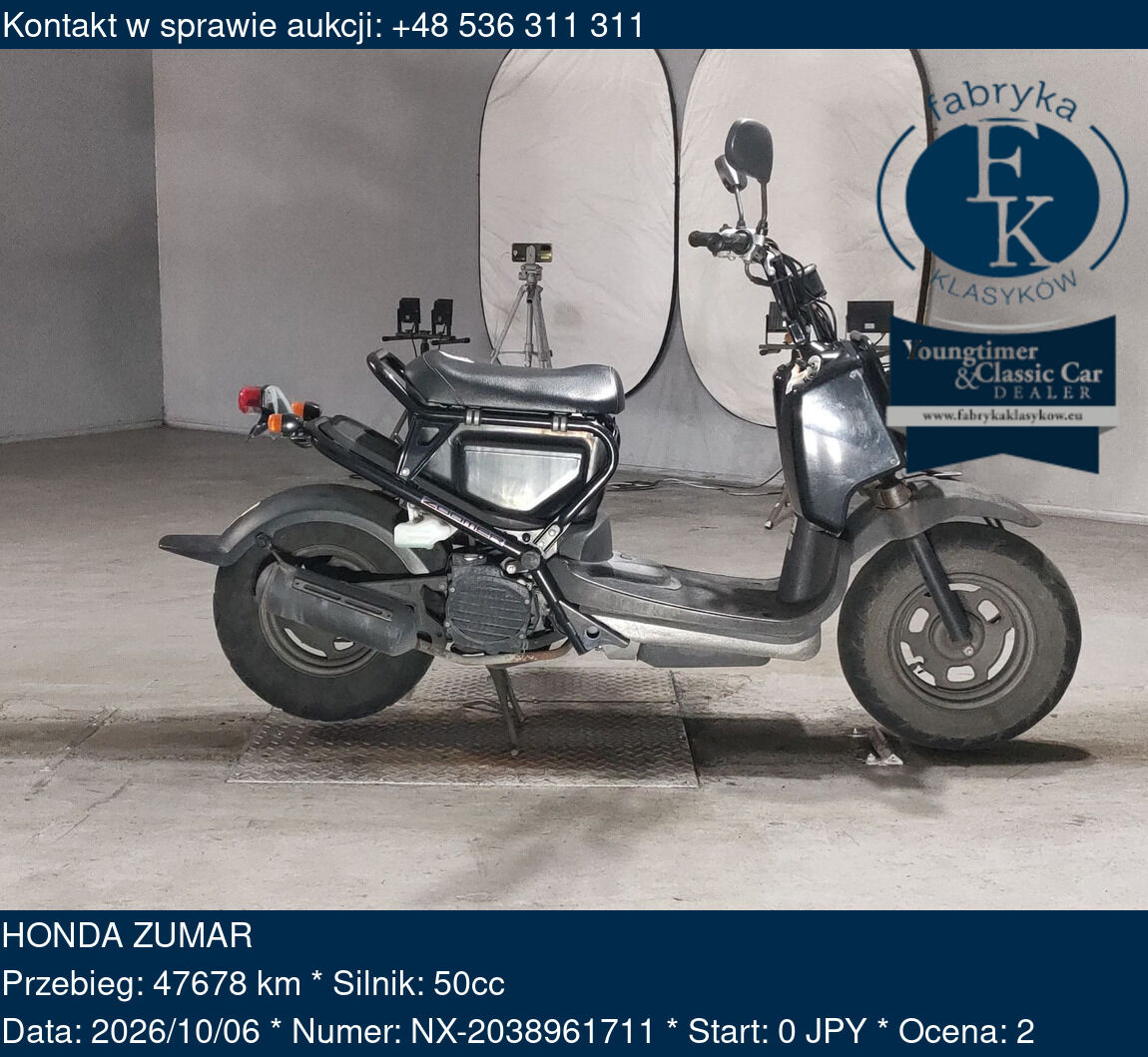 HONDA ZUMAR  - zdjęcie 2