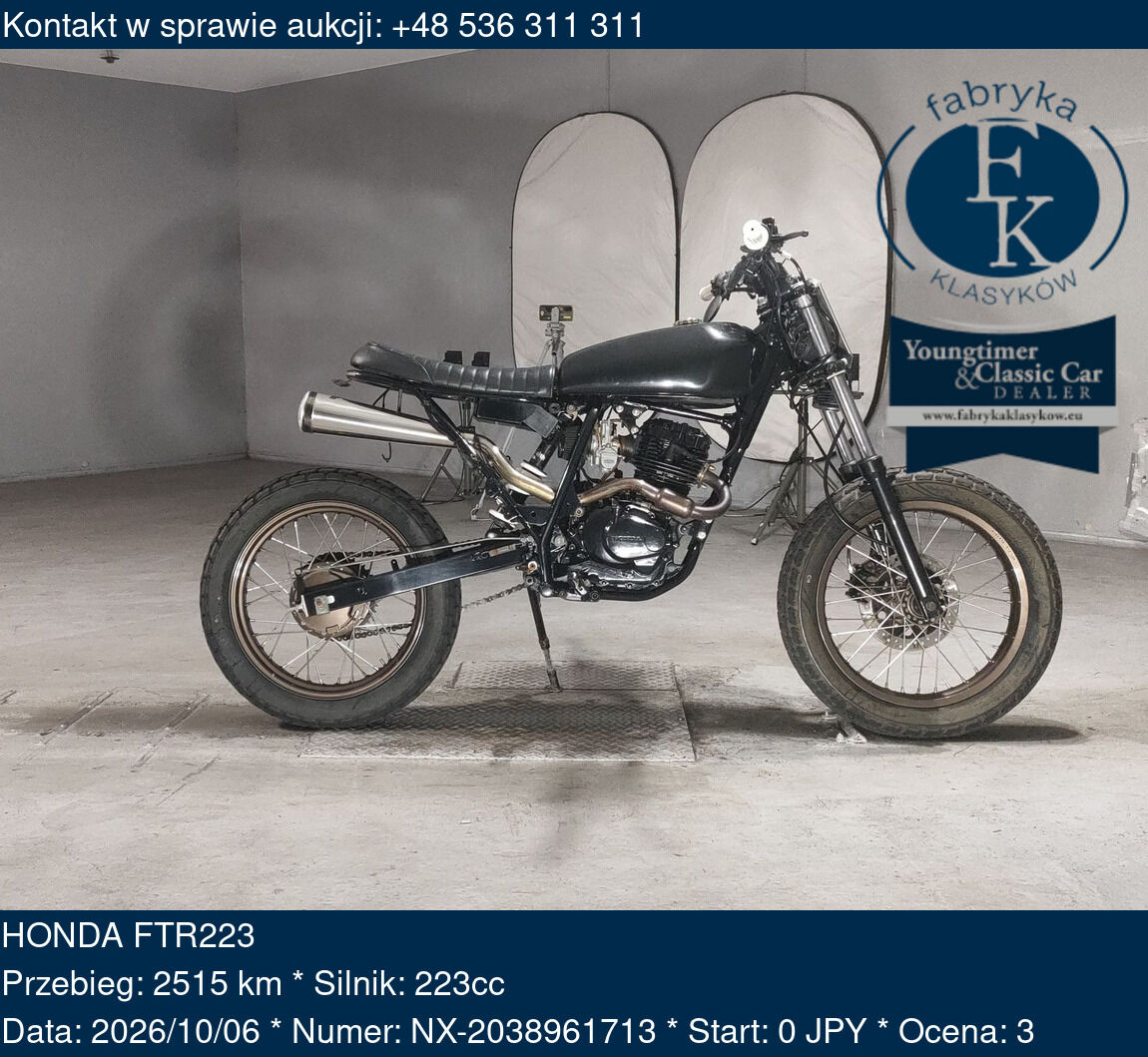 HONDA FTR223  - zdjęcie 2