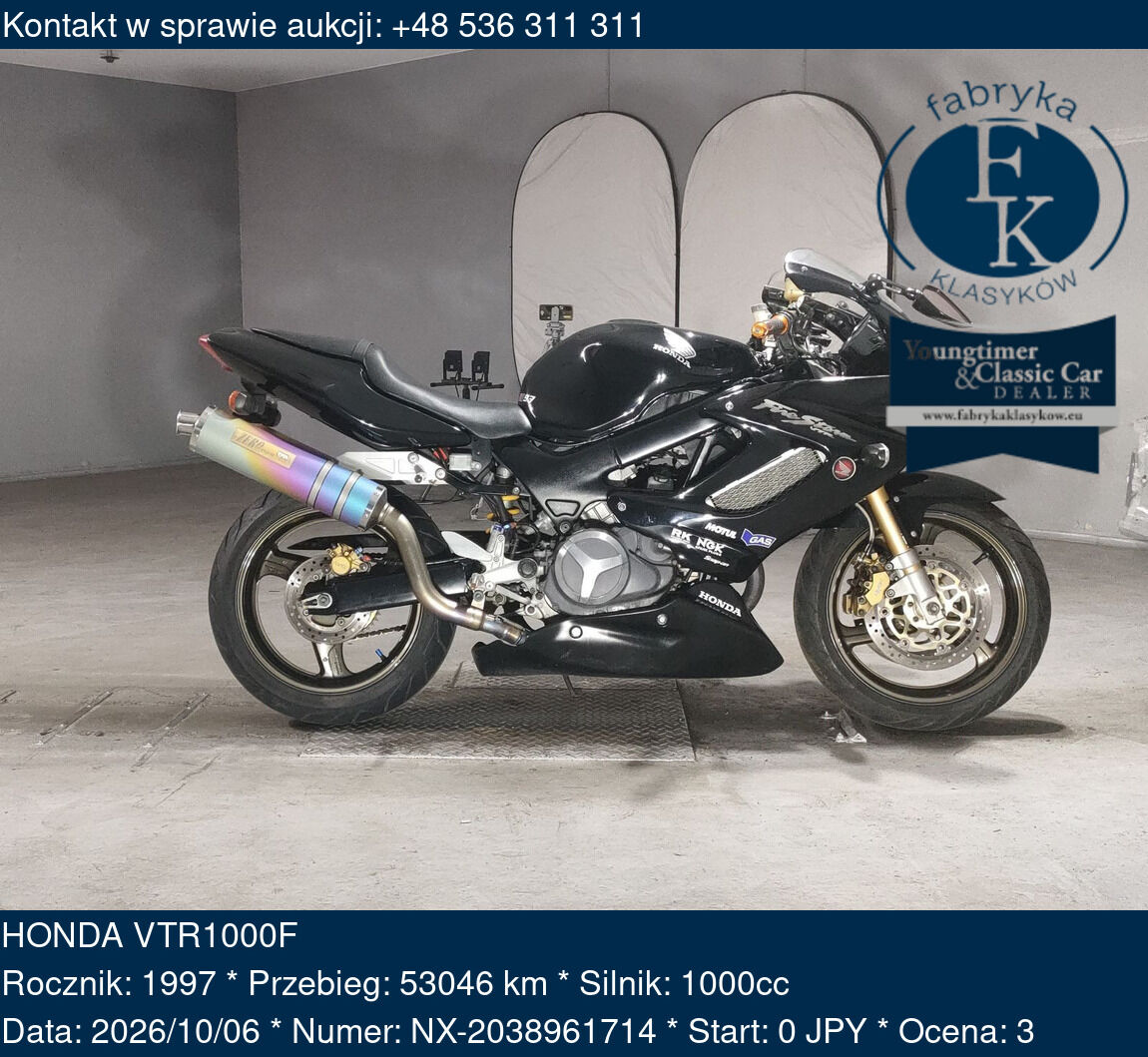 HONDA VTR1000F 1997 - zdjęcie 2