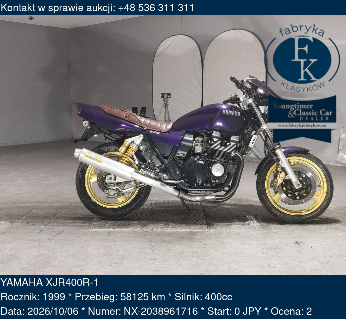 YAMAHA XJR400R-1 1999 - zdjęcie 2