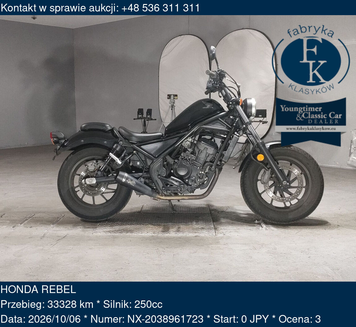 HONDA REBEL  - zdjęcie 2