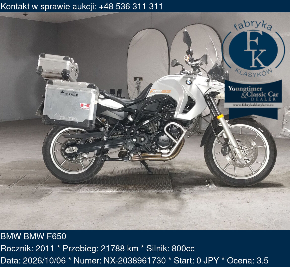 BMW BMW F650 2011 - zdjęcie 2