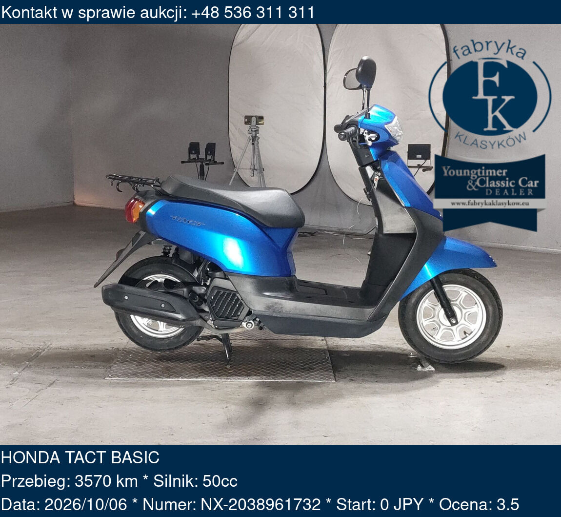 HONDA TACT BASIC - zdjęcie 2