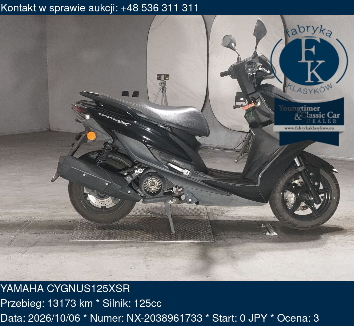 YAMAHA CYGNUS125XSR  - zdjęcie 2