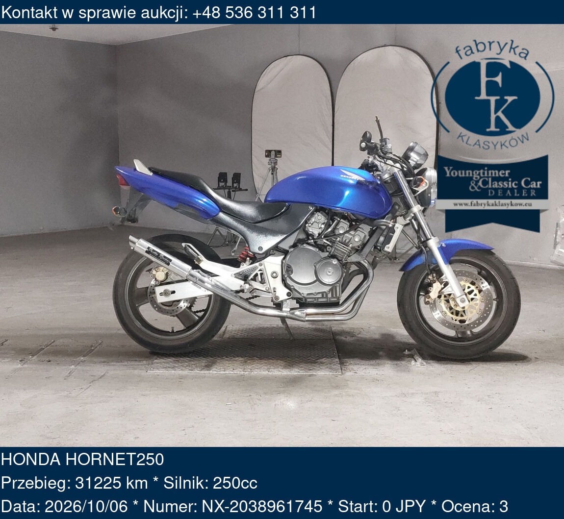 HONDA HORNET250  - zdjęcie 2
