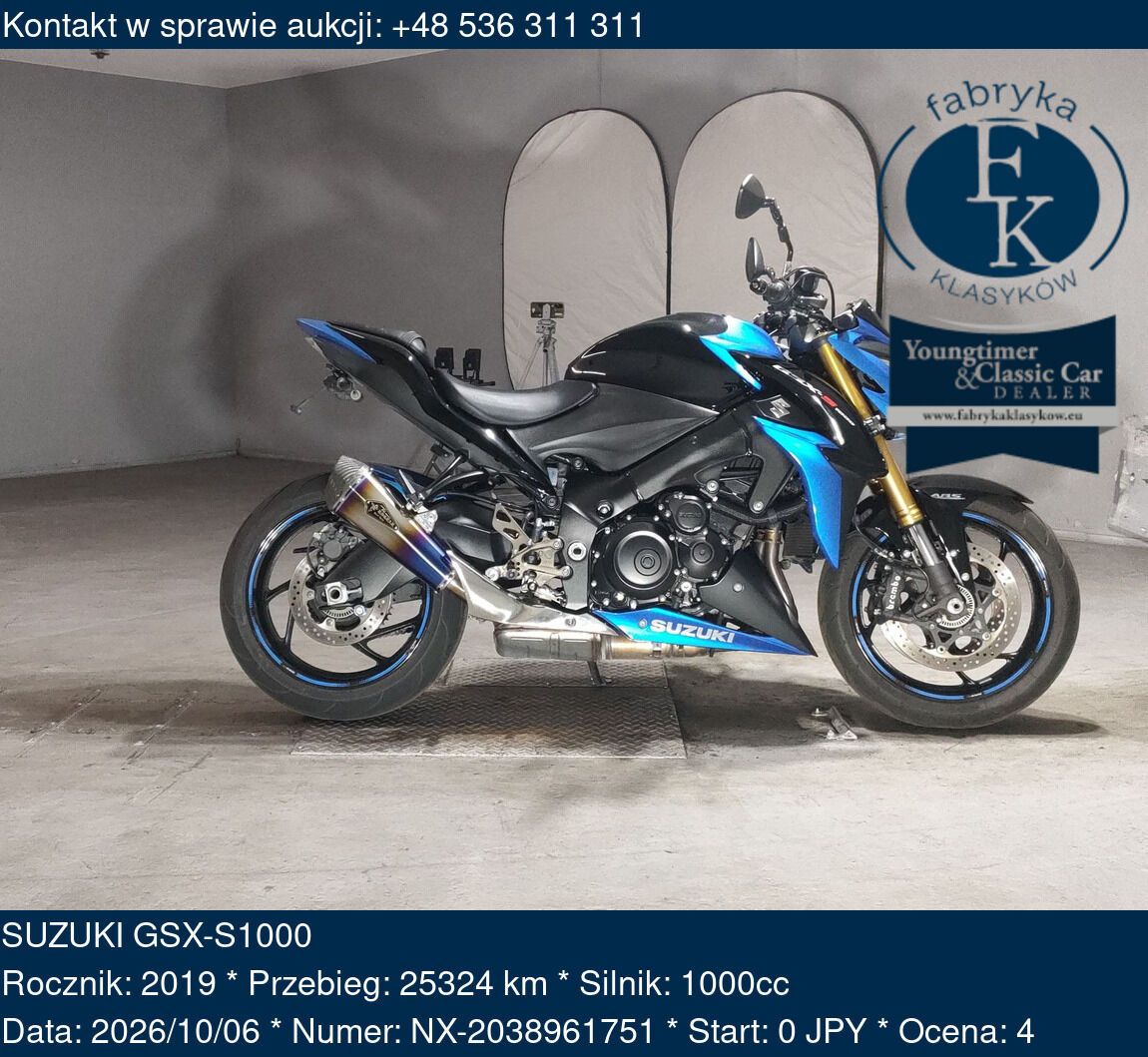 SUZUKI GSX-S1000 2019 - zdjęcie 2