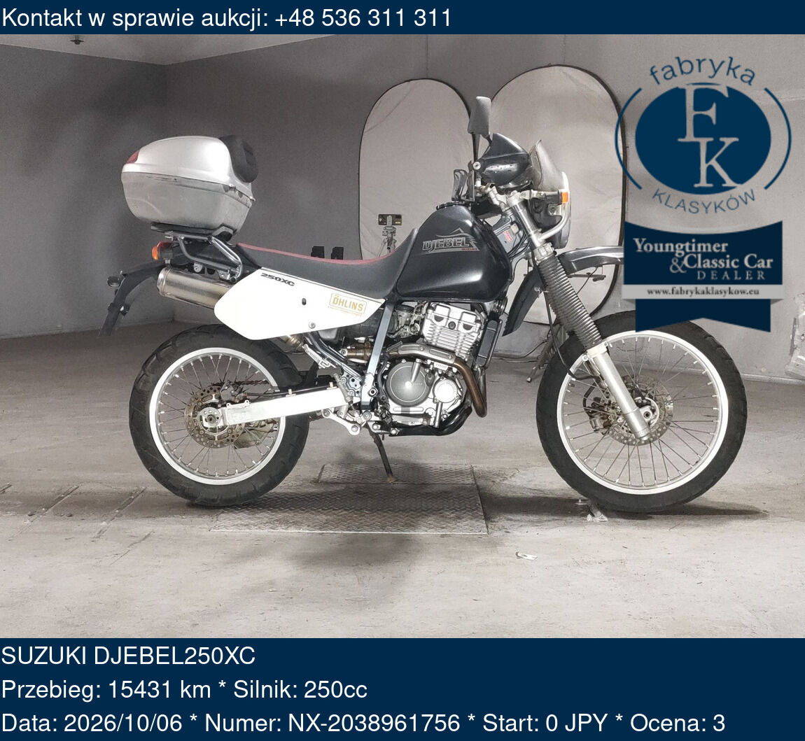 SUZUKI DJEBEL250XC  - zdjęcie 2