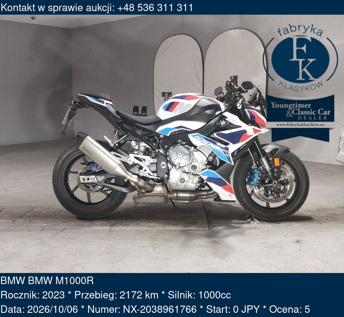 BMW BMW M1000R 2023 - zdjęcie 2