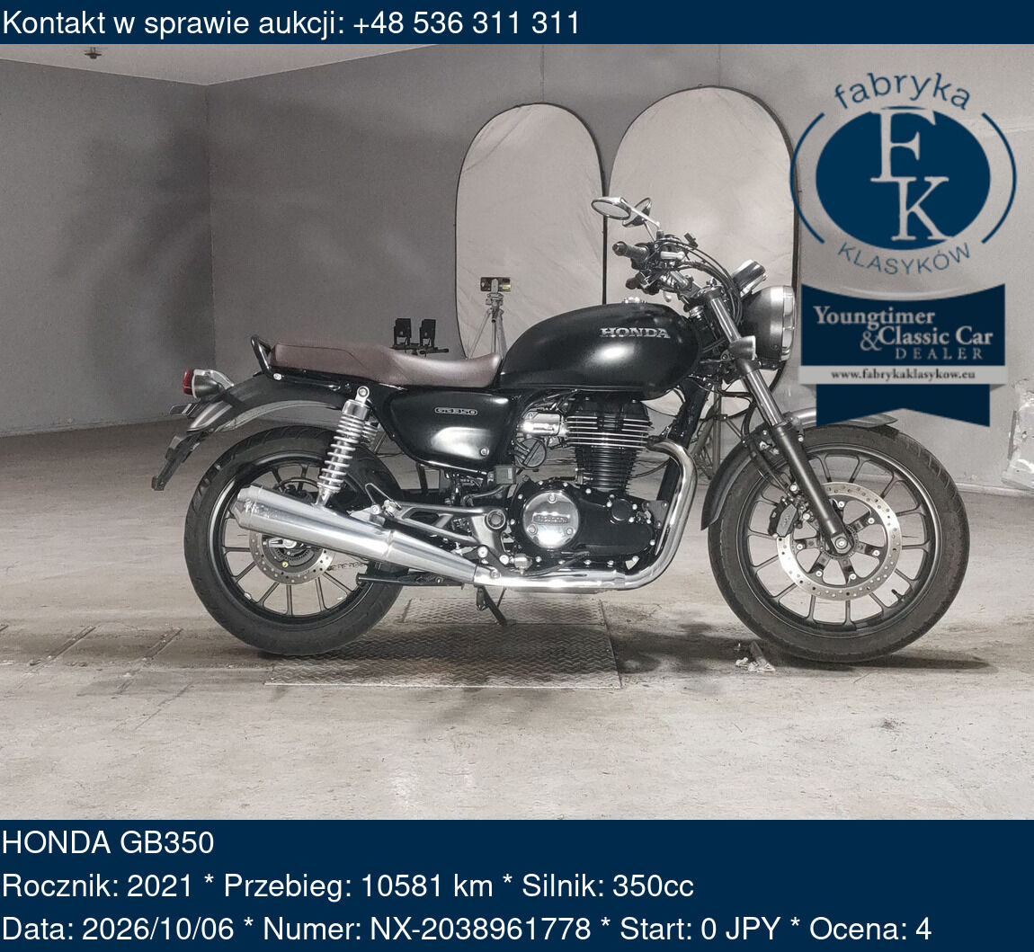 HONDA GB350 2021 - zdjęcie 2