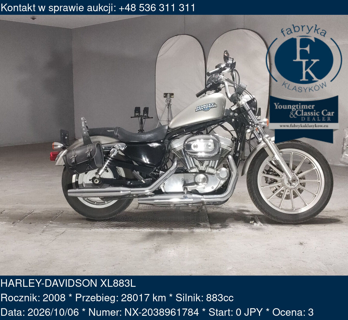 HARLEY-DAVIDSON XL883L 2008 - zdjęcie 2