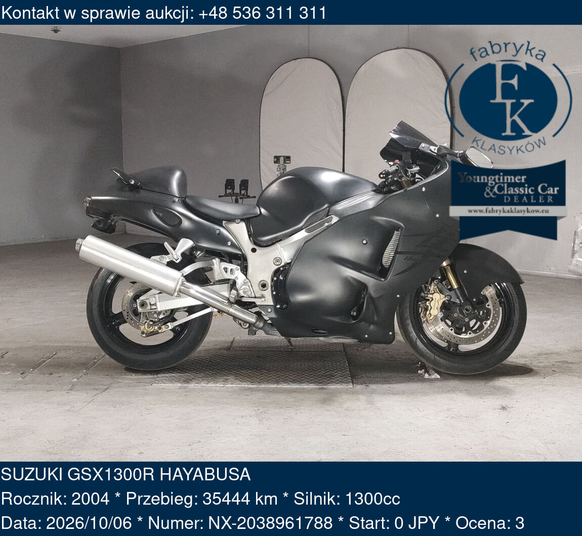 SUZUKI GSX1300R HAYABUSA 2004 - zdjęcie 2