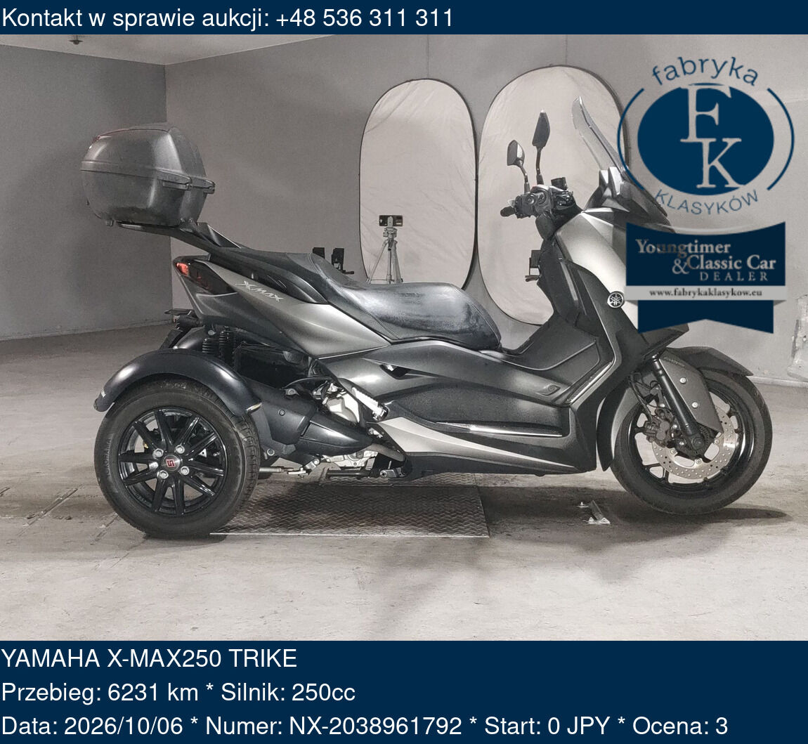 YAMAHA X-MAX250 TRIKE  - zdjęcie 2