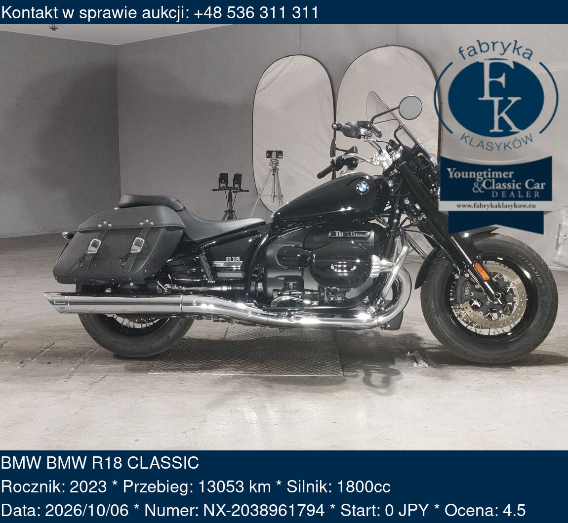 BMW BMW R18 CLASSIC 2023 - zdjęcie 2