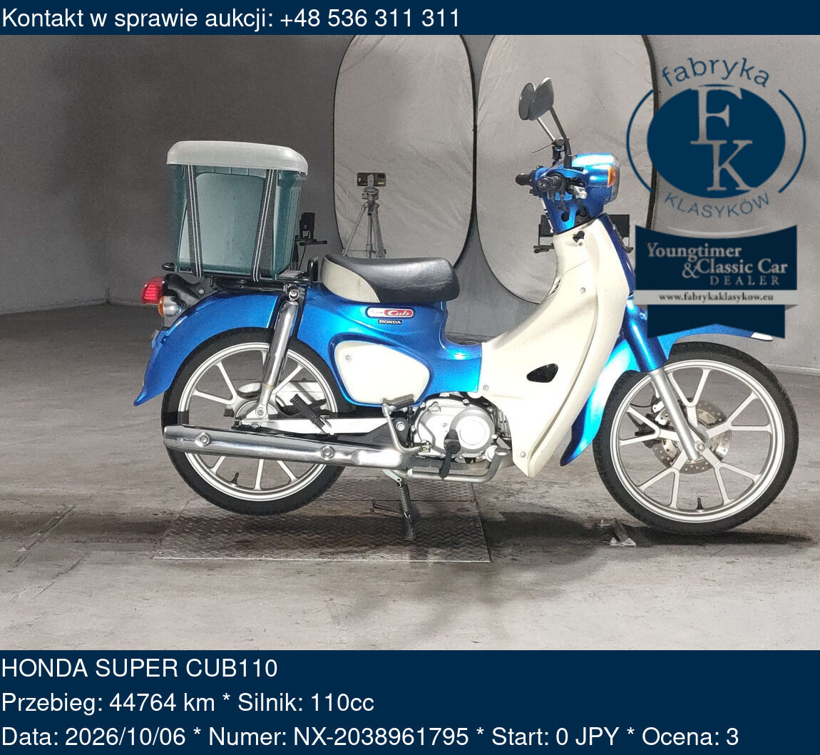 HONDA SUPER CUB110  - zdjęcie 2