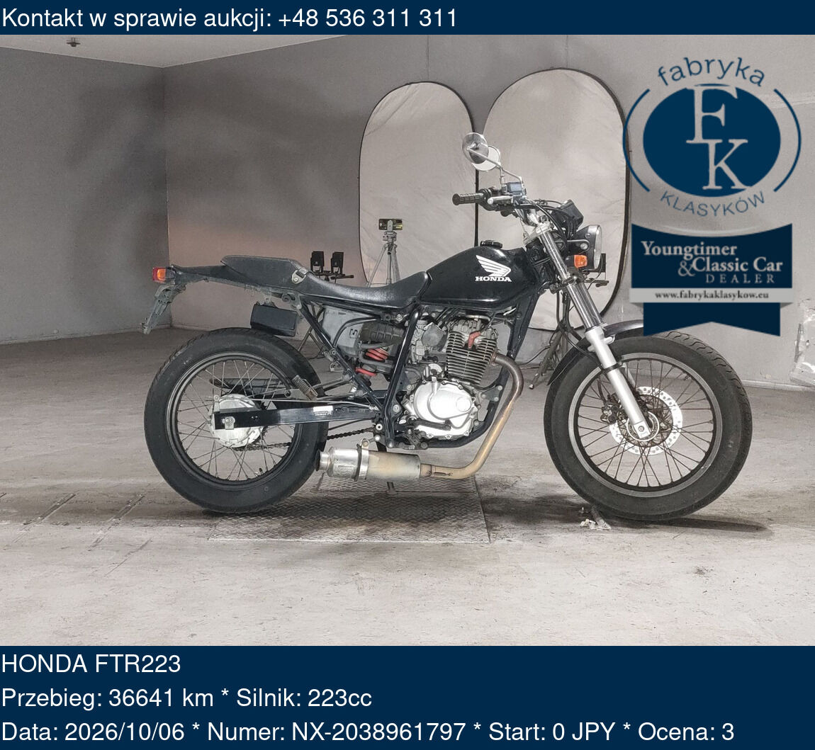 HONDA FTR223  - zdjęcie 2