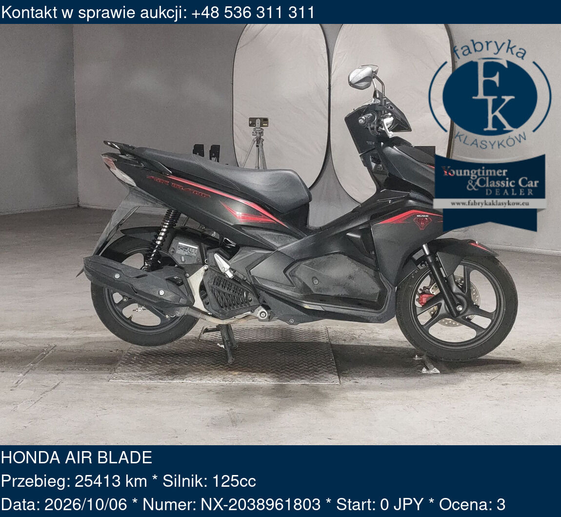 HONDA AIR BLADE - zdjęcie 2