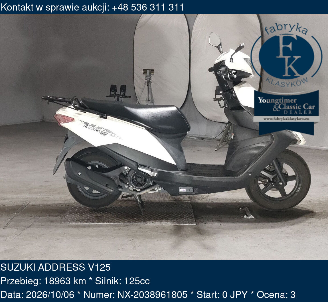 SUZUKI ADDRESS V125  - zdjęcie 2
