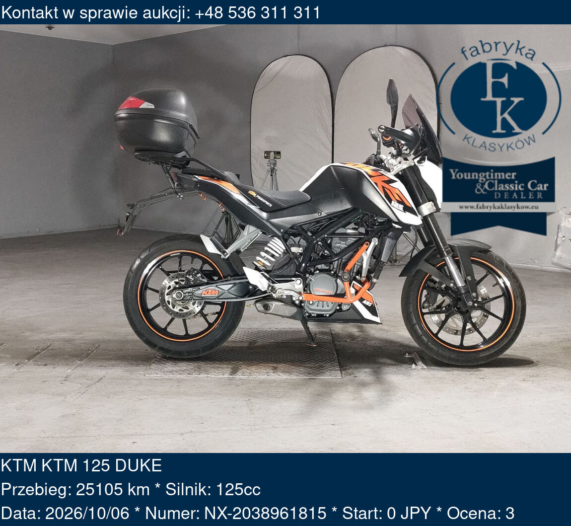 KTM KTM 125 DUKE  - zdjęcie 2