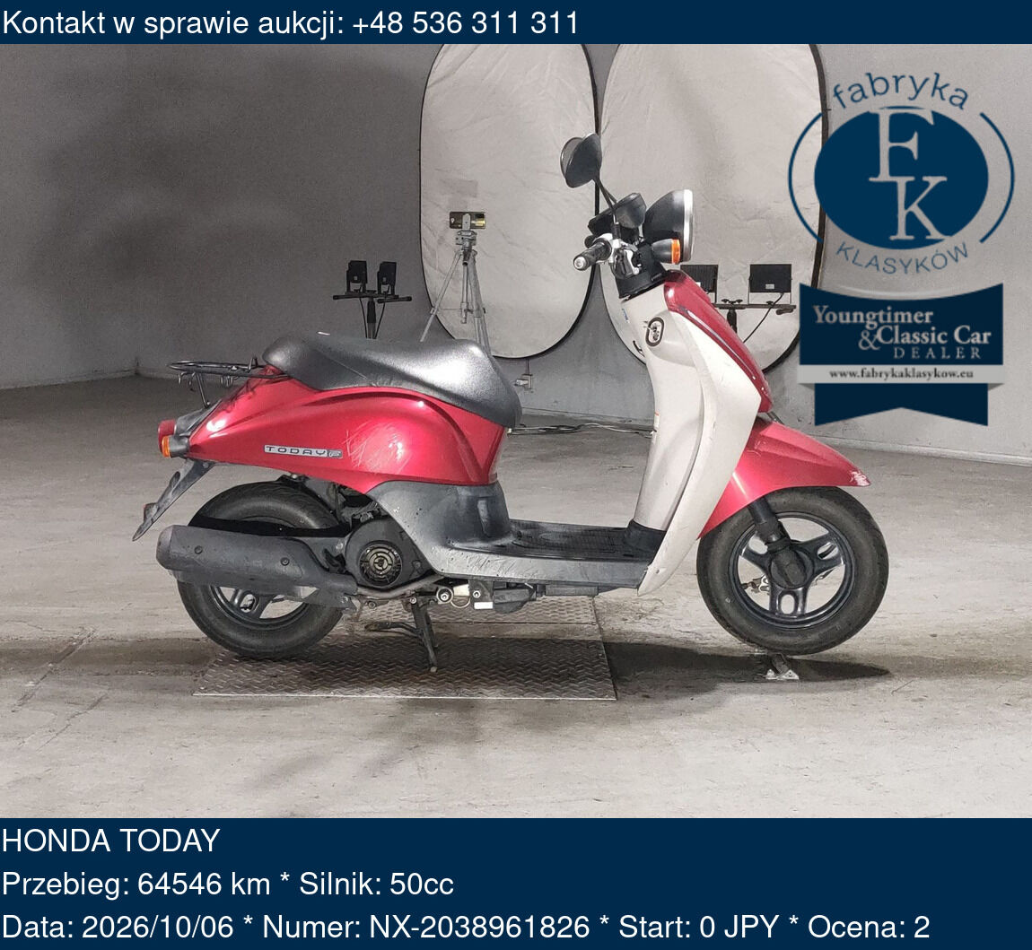 HONDA TODAY  - zdjęcie 2