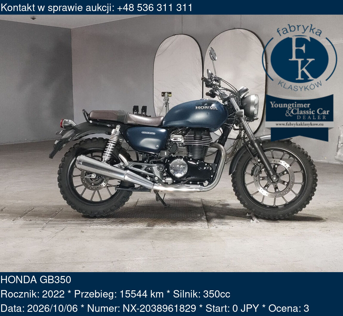 HONDA GB350 2022 - zdjęcie 2