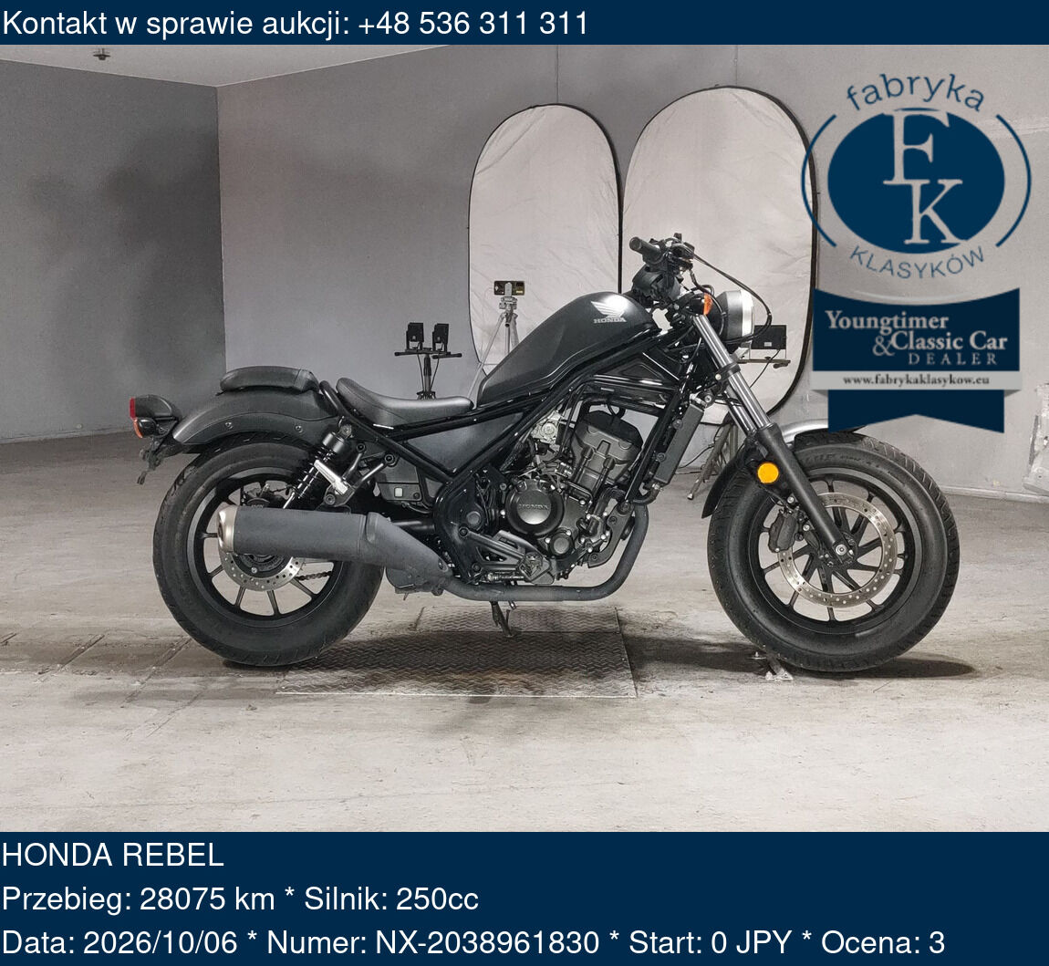 HONDA REBEL  - zdjęcie 2