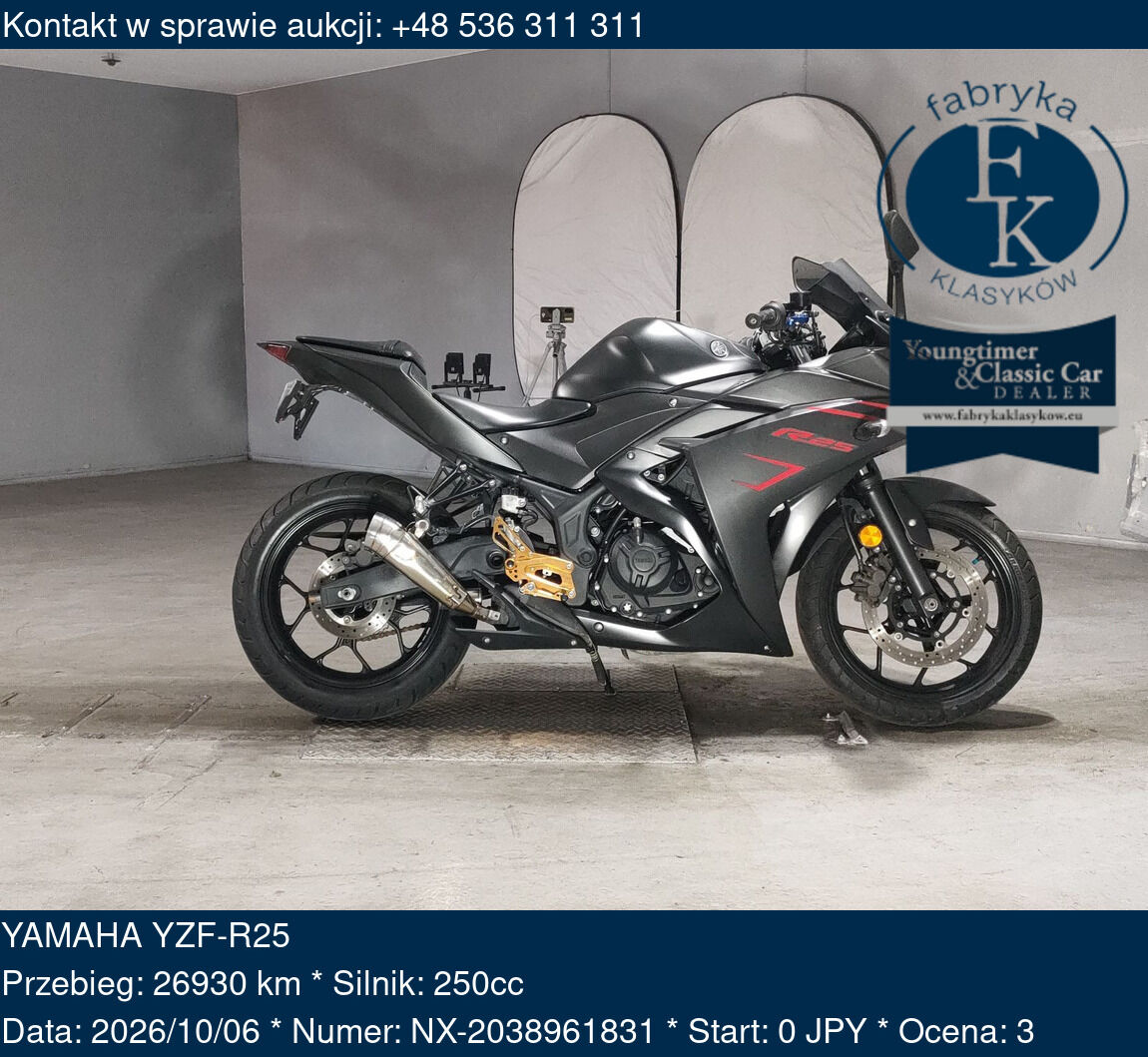 YAMAHA YZF-R25  - zdjęcie 2