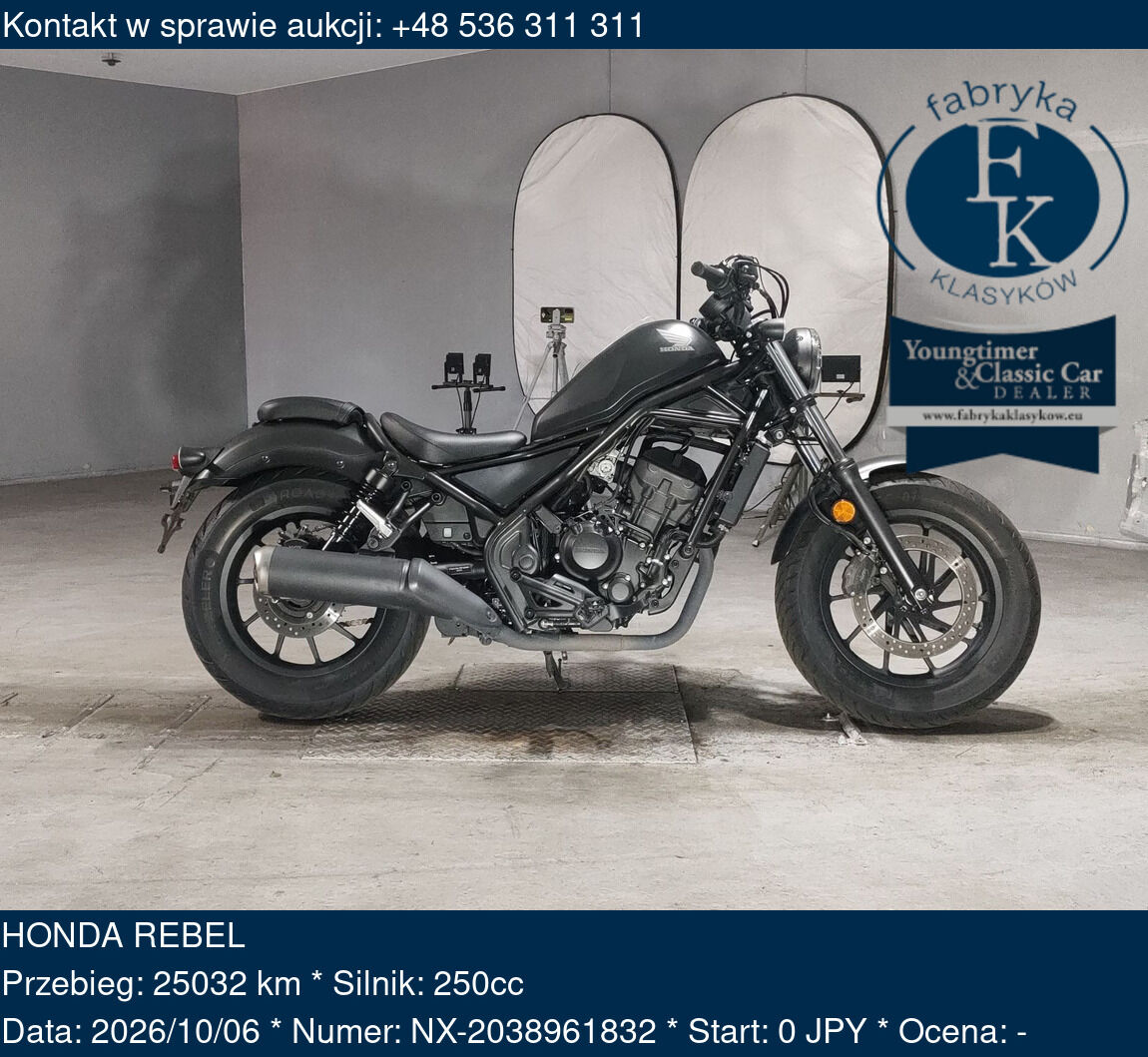 HONDA REBEL  - zdjęcie 2