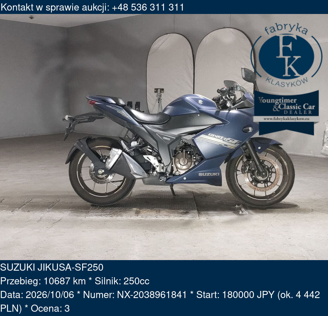 SUZUKI JIKUSA-SF250  - zdjęcie 2