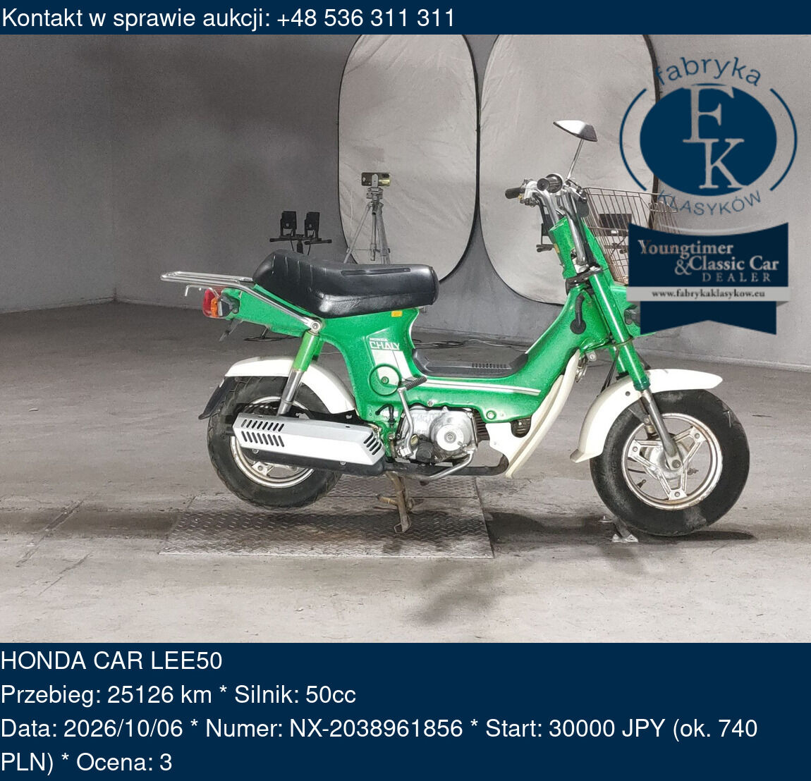 HONDA CAR LEE50  - zdjęcie 2