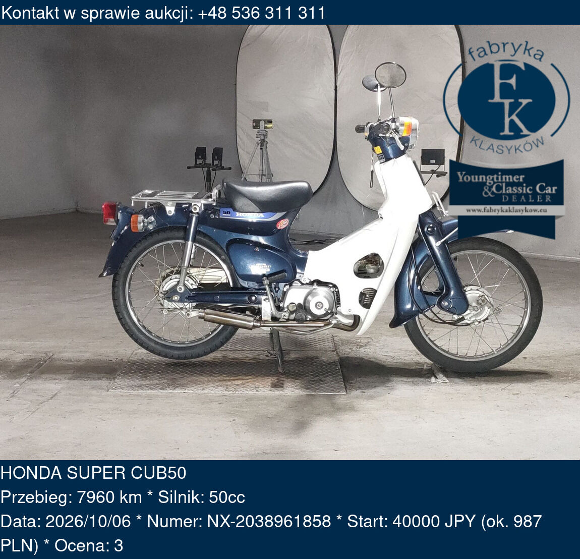 HONDA SUPER CUB50  - zdjęcie 2