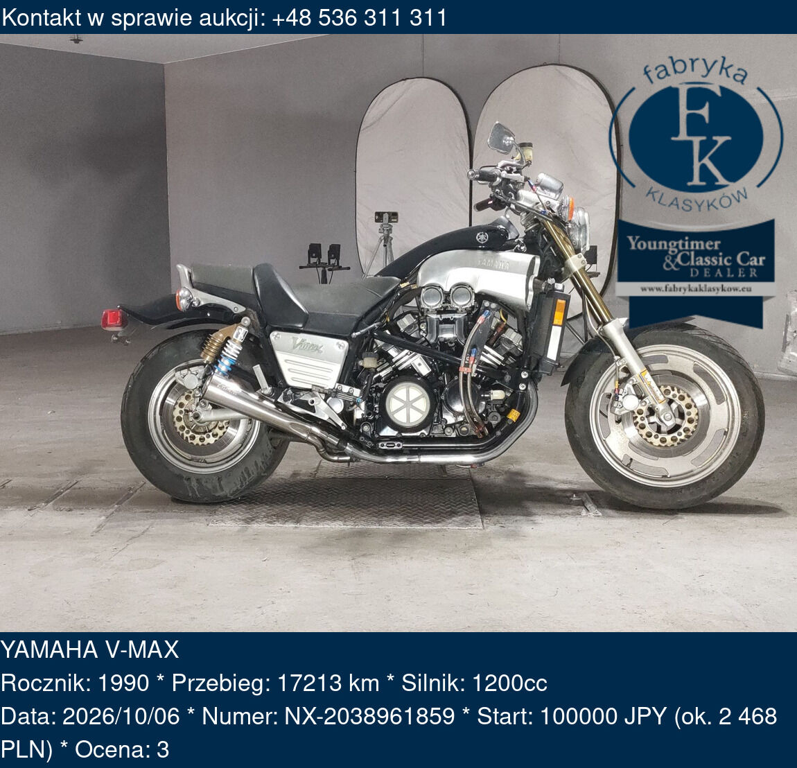 YAMAHA V-MAX 1990 - zdjęcie 2
