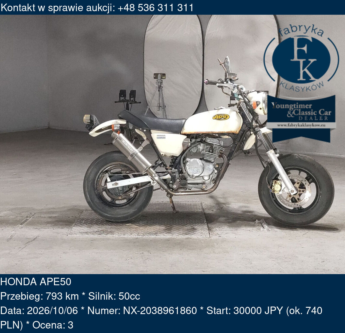 HONDA APE50  - zdjęcie 2