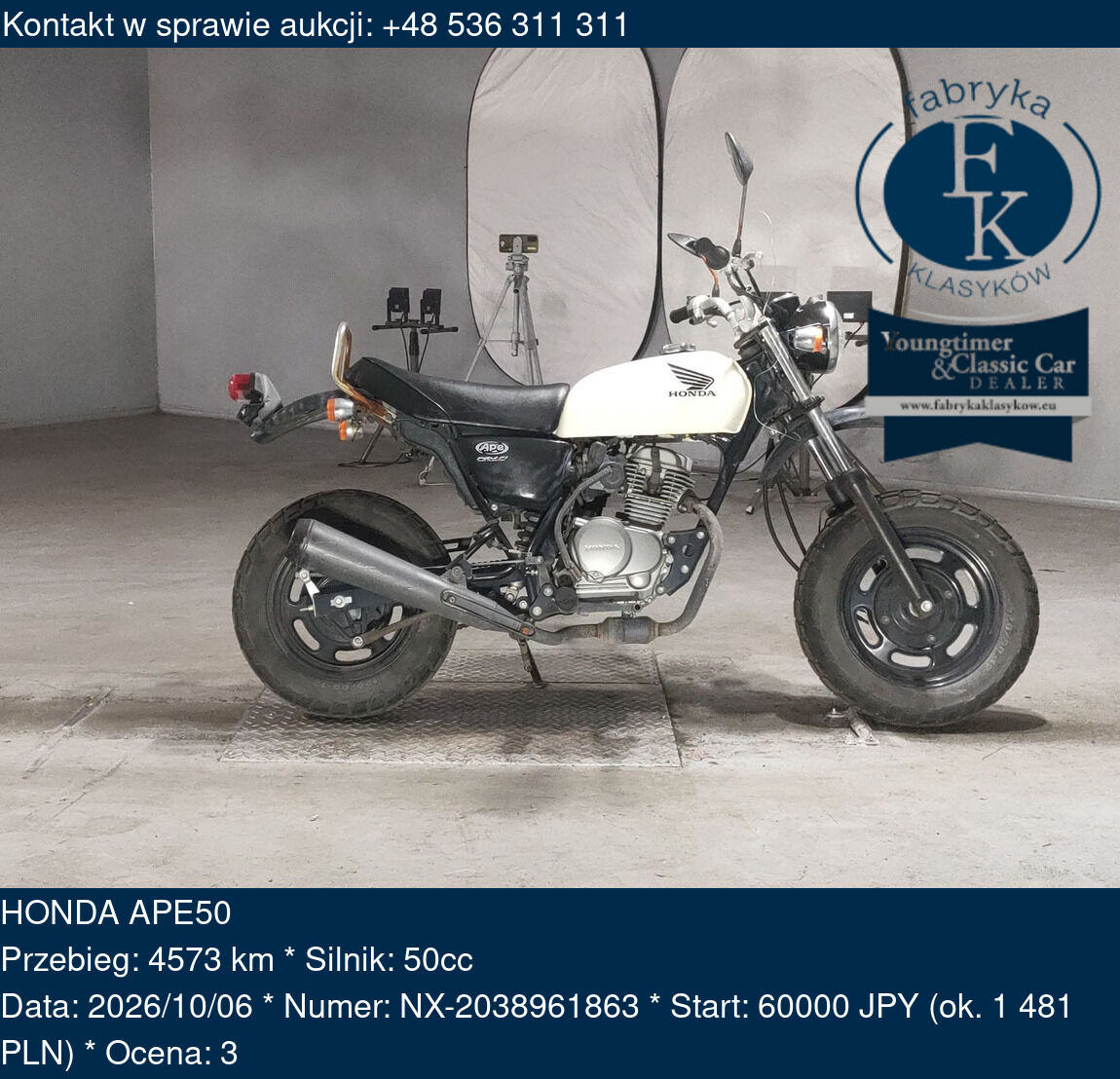 HONDA APE50  - zdjęcie 2