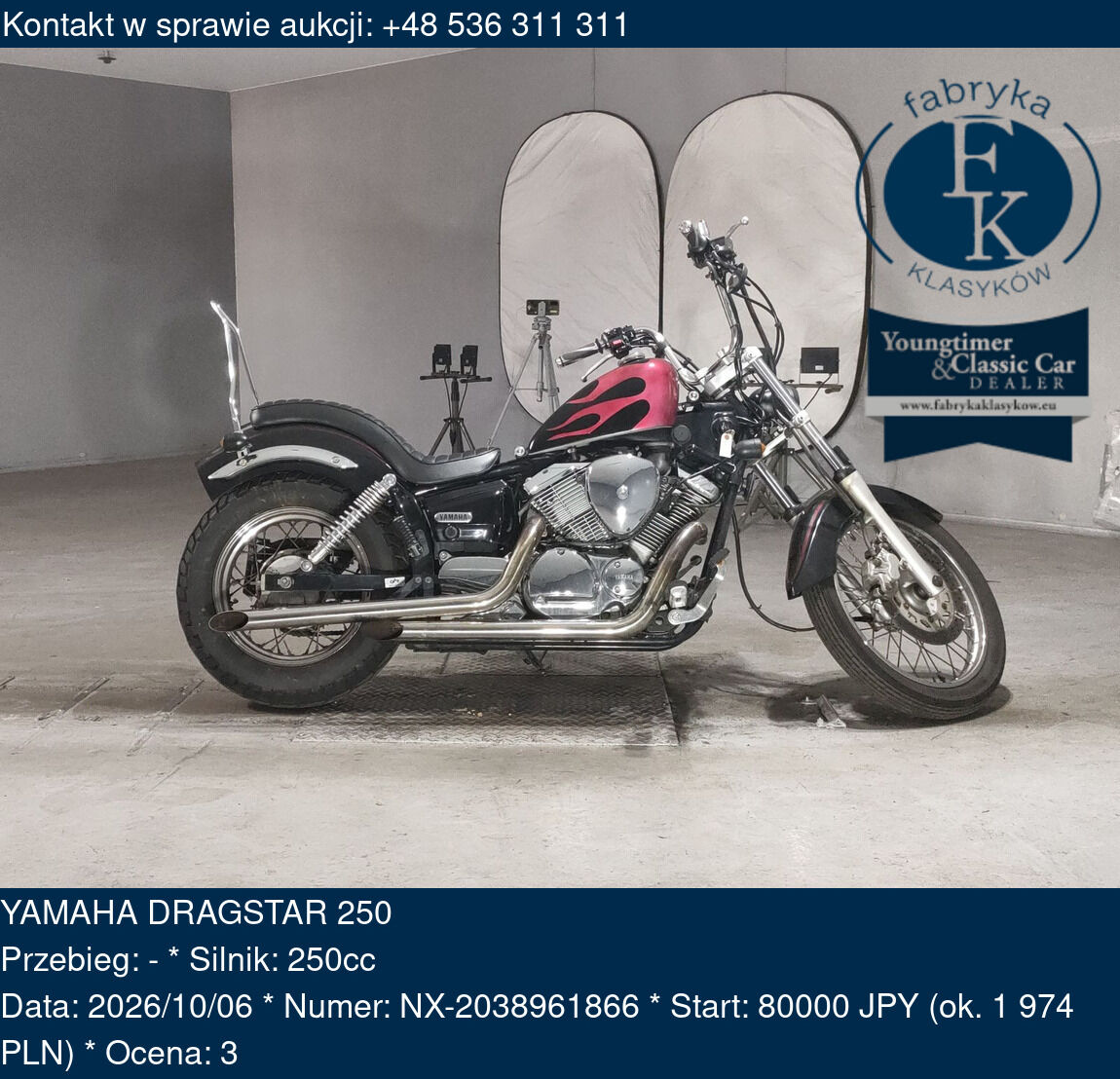 YAMAHA DRAGSTAR 250  - zdjęcie 2