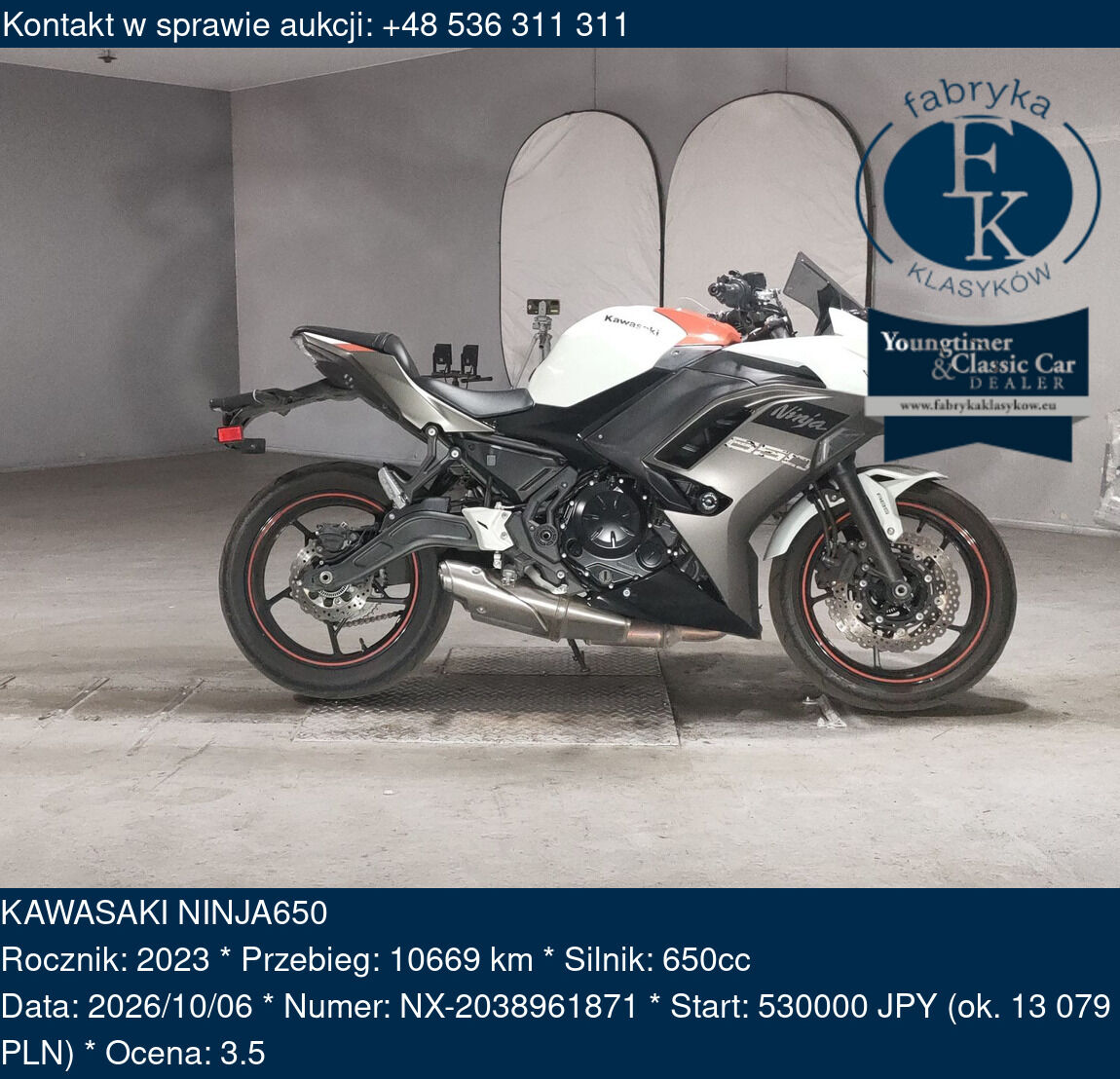KAWASAKI NINJA650 2023 - zdjęcie 2