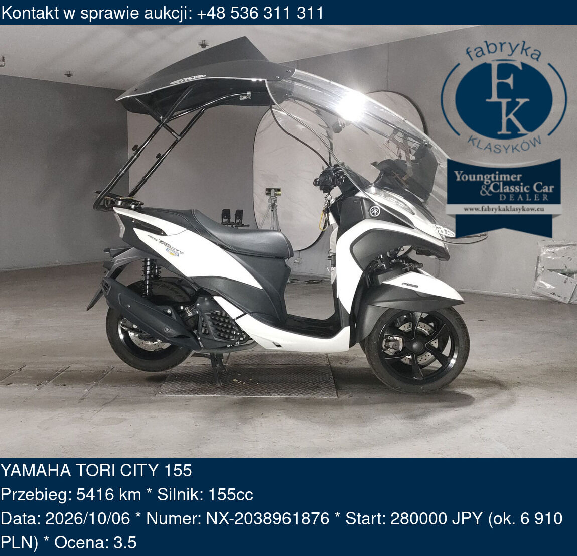 YAMAHA TORI CITY 155  - zdjęcie 2