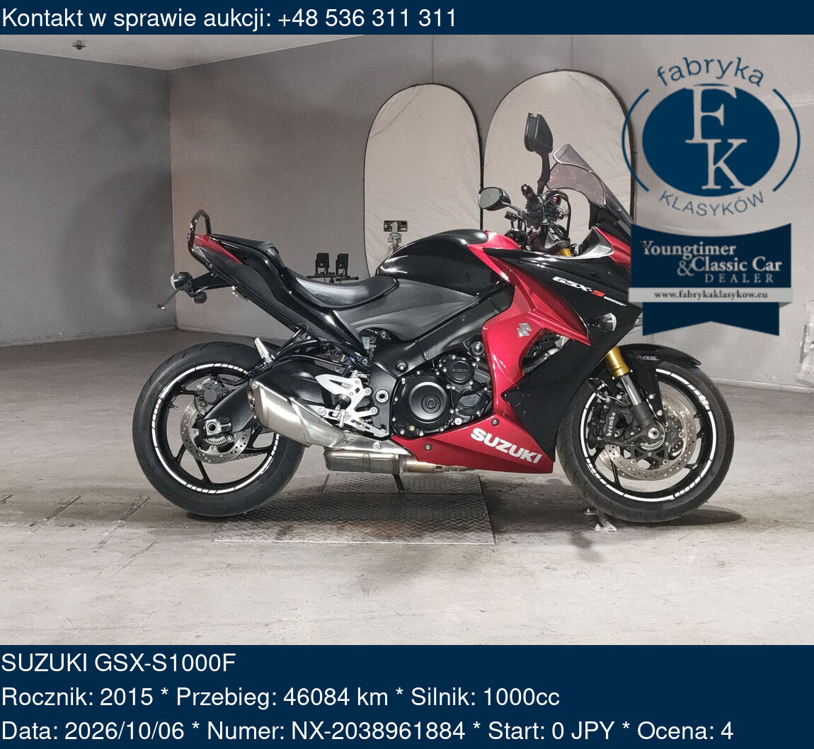 SUZUKI GSX-S1000F 2015 - zdjęcie 2