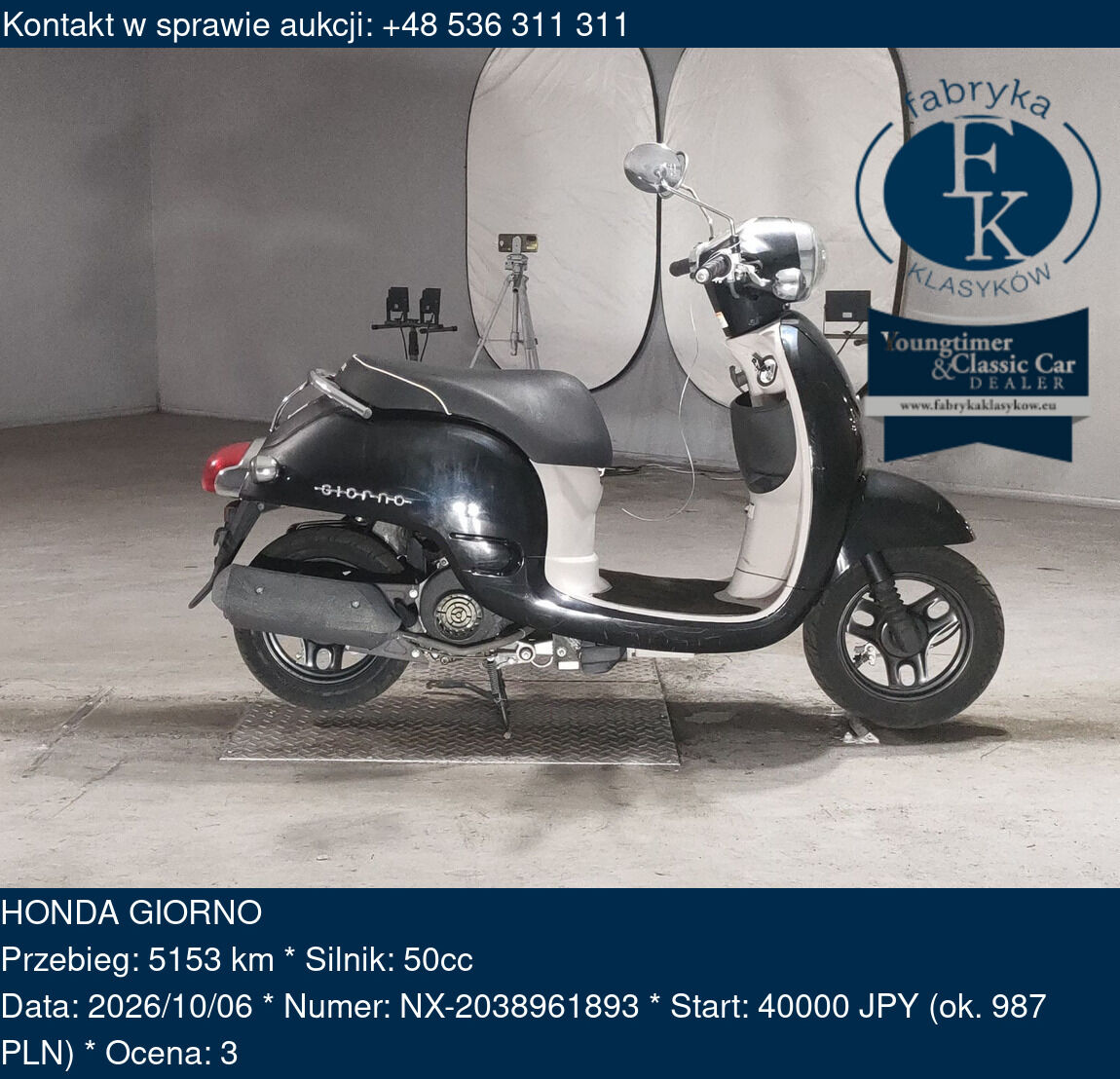 HONDA GIORNO - zdjęcie 2