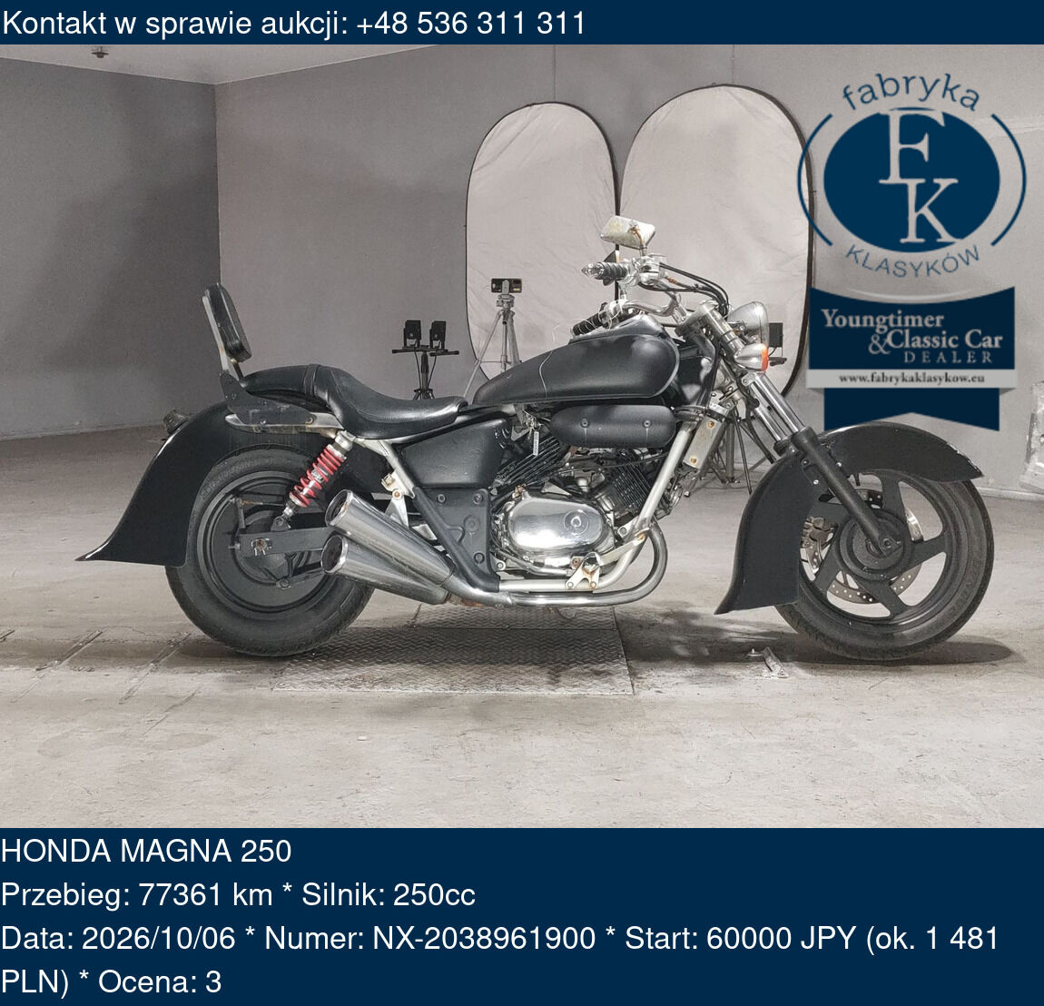 HONDA MAGNA 250  - zdjęcie 2